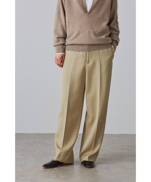 YLEVE(イレーヴ)の「YLEVE / WOOL RAYON TWILL TR(その他パンツ・レディース・ベージュ・2/1/0)」の7枚目の写真