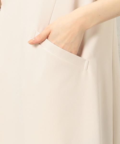 green label relaxing（グリーンレーベルリラクシング）の「KC P/PU Gilet ベスト（ベスト・レディース・オフホワイト/ブラック・FREE）」の13枚目の写真