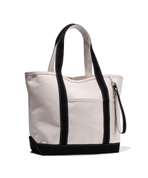 001 STANDARD TOTE-NATURAL/BLACK