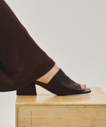 Slide Leather Sandals
