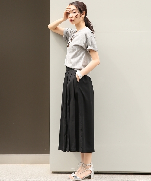 A part by(アパートバイ)の「レースアップヒールサンダル 723653 (サンダル・レディース・ブラック/ベージュ/シルバー・38/24.5cm/37/23.5cm)」の7枚目の写真