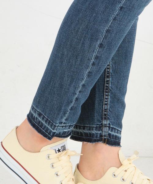 Another Edition（アナザーエディション）の「デニムニーダメージ(コバルト)/AEMBC CL DNM KNEE DAMAGE◆（デニムパンツ・レディース・コバルトブルー・SMALL/MEDIUM）」の11枚目の写真