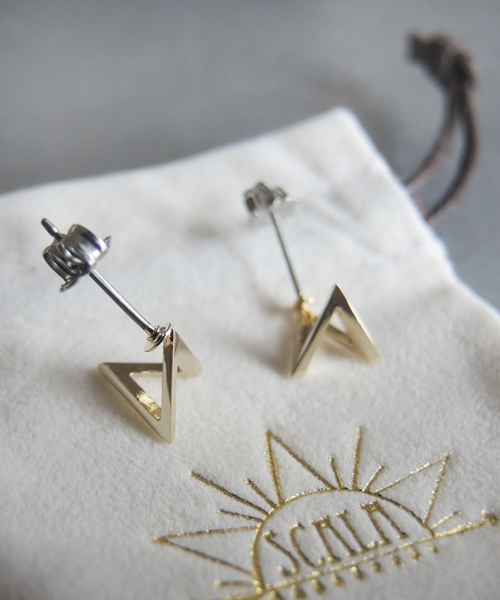 SCALA（スカラ）の「【SCALA/スカラ】Cometピアス/made in JAPAN（日本製）（ピアス（両耳用）・メンズ・シルバー/アンティークシルバー/ゴールド/アンティークゴールド・FREE）」の8枚目の写真