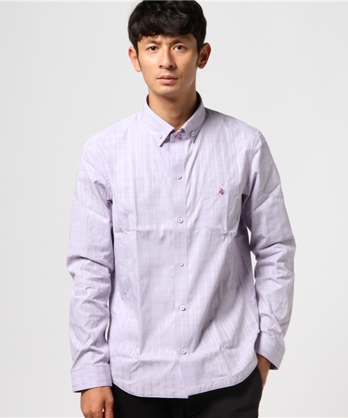 ★銀ボタン Lサイズ★ NICOLE CLUB FOR MEN ナポレオン 茶 NICOLE CLUB FOR MEN（ニコルクラブフォーメン）の「ナポレオンボタン