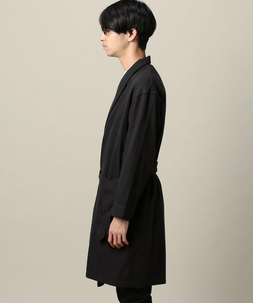 BEAUTY&YOUTH UNITED ARROWS（ビューティーアンドユースユナイテッドアローズ）の「BY ファノンネル シャツガウン◆（その他アウター・メンズ・ブラック/ネイビー・LARGE/MEDIUM）」の15枚目の写真