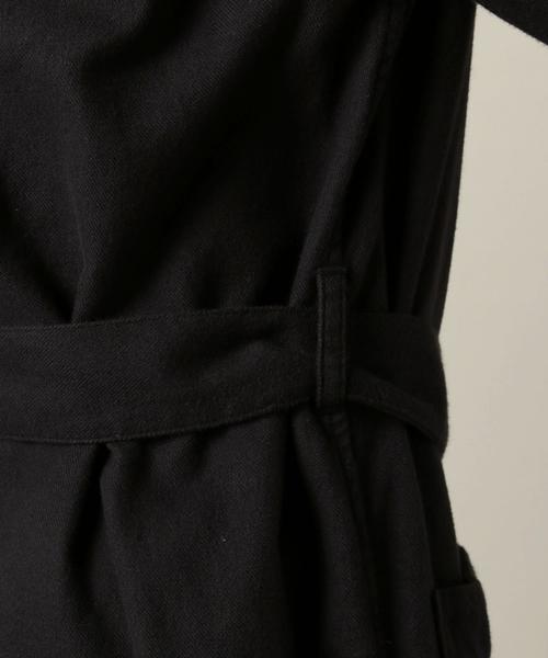 BEAUTY&YOUTH UNITED ARROWS（ビューティーアンドユースユナイテッドアローズ）の「BY ファノンネル シャツガウン◆（その他アウター・メンズ・ブラック/ネイビー・LARGE/MEDIUM）」の12枚目の写真