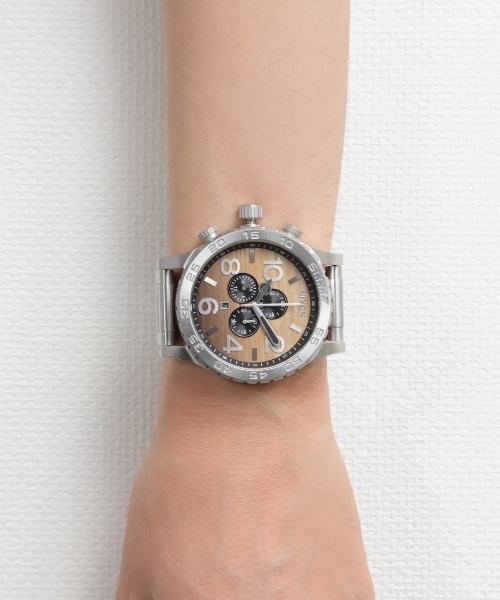 NIXON(ニクソン)の「THE 51-30 CHRONO(アナログ腕時計・メンズ・ブラック/ホワイト/ネイビー/ゴールド/ブラック系その他/ゴールド系その他/ピンクゴールド/ホワイト系その他/シルバー系その他/その他1/その他2/ブルー系その他/その他3/ブラック系その他2・FREE)」の14枚目の写真