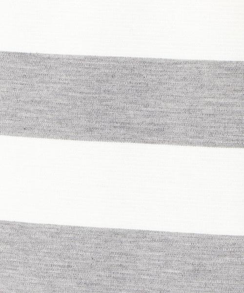 coen（コーエン）の「リップルボーダーカットソー（Tシャツ/カットソー・メンズ・ネイビー/グレー・X-LARGE/SMALL/LARGE/MEDIUM）」の5枚目の写真