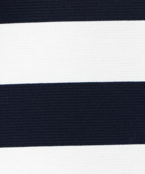 coen（コーエン）の「リップルボーダーカットソー（Tシャツ/カットソー・メンズ・ネイビー/グレー・X-LARGE/SMALL/LARGE/MEDIUM）」の8枚目の写真