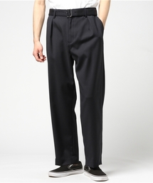 STUDIOUS | STUDIOUS ベルテッドワイドスラックス(スラックス)