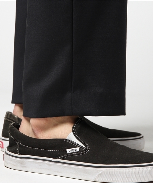 STUDIOUS（ステュディオス）の「STUDIOUS ベルテッドワイドスラックス（スラックス・メンズ・ブラック/ネイビー・2/1/3）」の9枚目の写真