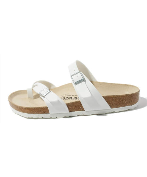 BIRKENSTOCK（ビルケンシュトック）の「【ホワイトスポーツサンダル】MAYARI BF White(UNISEX)（サンダル・メンズ・ホワイト・36/37/38/39/40/41/42/44/45/46/43/35）」の2枚目の写真