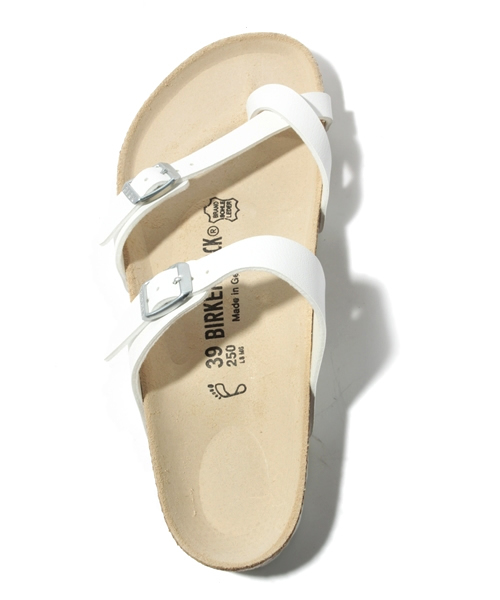 BIRKENSTOCK（ビルケンシュトック）の「【ホワイトスポーツサンダル】MAYARI BF White(UNISEX)（サンダル・メンズ・ホワイト・36/37/38/39/40/41/42/44/45/46/43/35）」の5枚目の写真