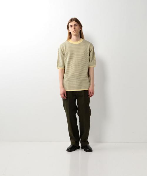 Steven Alan(スティーブンアラン)の「<Steven Alan> PPR/NY BOR MOCK 5SL/ニット ◆(ニット/セーター・メンズ・ブラック/クリーム・MEDIUM/SMALL/X-LARGE/LARGE)」の9枚目の写真