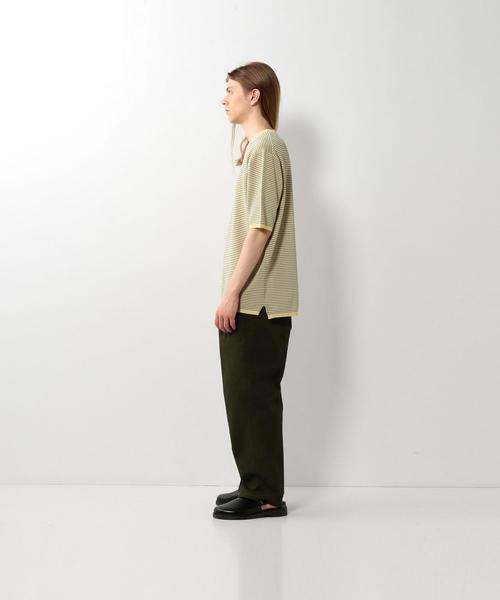 Steven Alan(スティーブンアラン)の「<Steven Alan> PPR/NY BOR MOCK 5SL/ニット ◆(ニット/セーター・メンズ・ブラック/クリーム・MEDIUM/SMALL/X-LARGE/LARGE)」の13枚目の写真