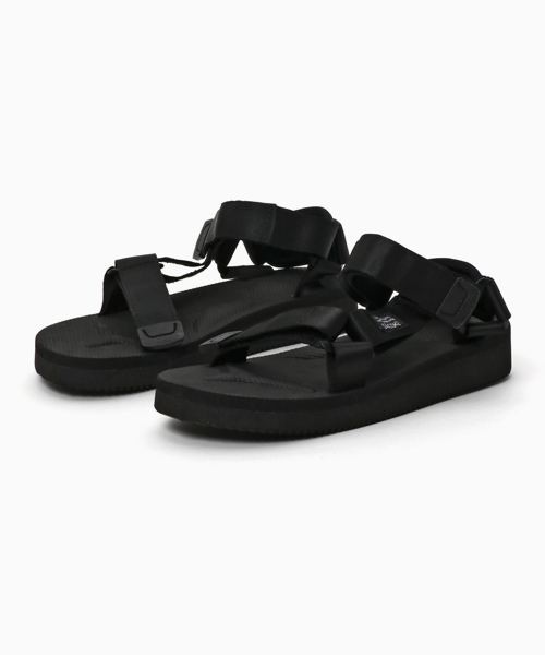 suicoke(スイコック)の「【SUICOKE / スイコック】DEPA-C(サンダル・レディース・ブラック/ネイビー・6/5/7)」の2枚目の写真