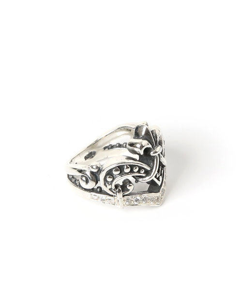 ROYAL ORDER(ロイヤルオーダー)の「VERONIQUE TIARA RING w/ PAVÉ DIAMONDS(リング・レディース・シルバー・14号 US-7/11号 US-5h/10号 US-5/13号 US-6h/15号 US-7h/18号 US-9/16号 US-8/12号 US-6)」の4枚目の写真