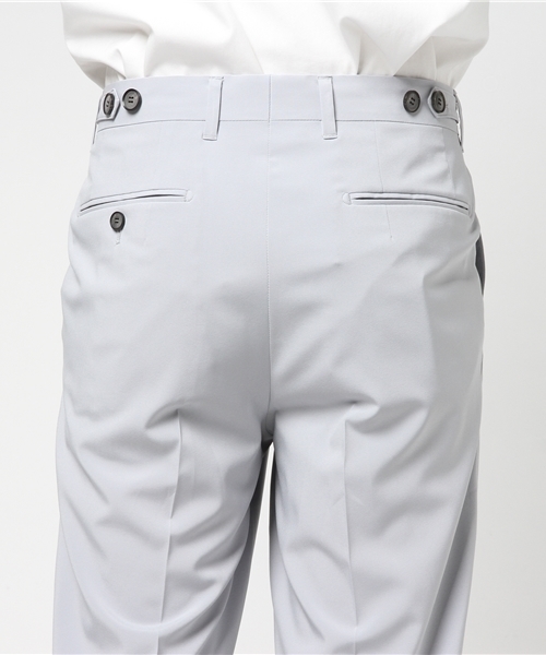 UNITED TOKYO（ユナイテッドトウキョウ）の「ポプリントラウサーズ（スラックス・メンズ・ブラック/サックスブルー・1/3/2）」の3枚目の写真