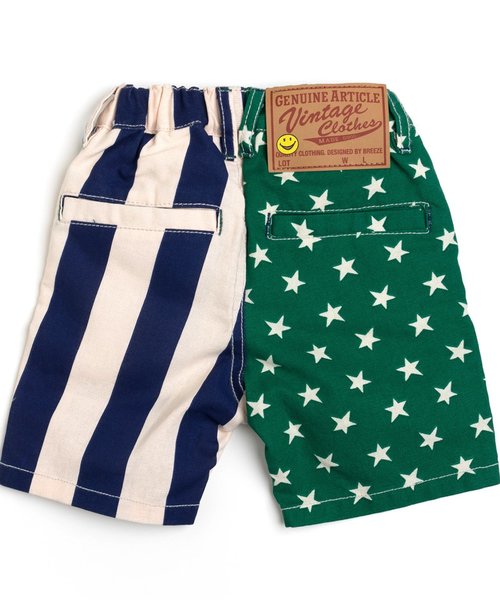 BREEZE（ブリーズ）の「星条旗柄パンツ 4.5分丈（その他パンツ・キッズ・レッド/グリーン・130/140/120/100/80/90/110/95）」の9枚目の写真