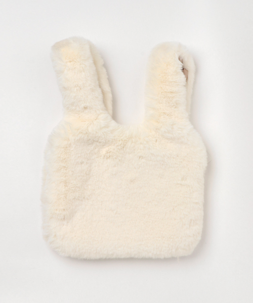 Green Parks(グリーンパークス)の「・エコファートートバッグ(トートバッグ・レディース・オフホワイト/ライトグレー/ブラック/ピンク・FREE)」の2枚目の写真