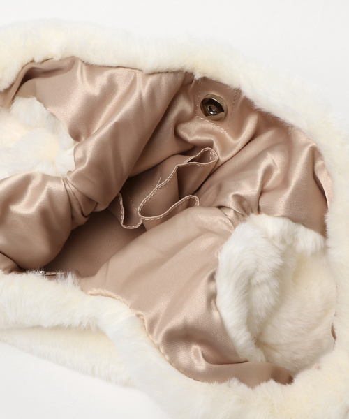 Green Parks(グリーンパークス)の「・エコファートートバッグ(トートバッグ・レディース・オフホワイト/ライトグレー/ブラック/ピンク・FREE)」の8枚目の写真