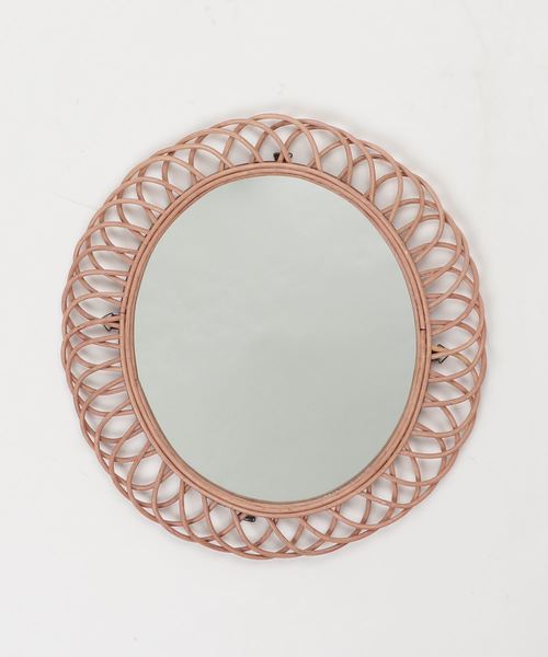 ロッタ ラタン ミラー エリプス L 楽天市場】【L】Rotta rattan mirror ellipse / Lサイズ ロッタ