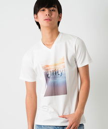 GOSTAR DE FUGA | グラフィックプリント半袖Tシャツ/カットソー(Tシャツ/カットソー)