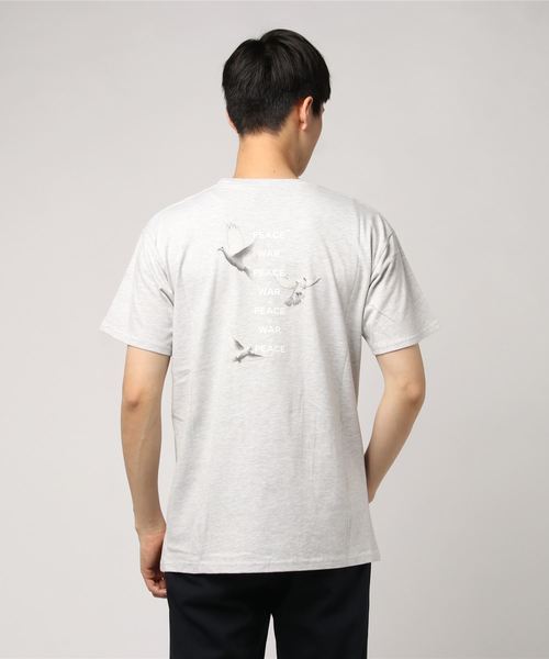 DEFEND PARIS(ディフェンド パリス)の「DEFEND PARIS(ディフェンド パリス)ENGELS Tシャツ(Tシャツ/カットソー・メンズ・ブラック/グレー・LARGE/MEDIUM/SMALL)」の4枚目の写真