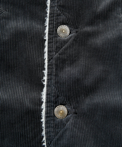 Wrangler（ラングラー）の「Wrangler/別注コーデュロイ　ランチコート（ブルゾン・メンズ・インディゴブルー/グレー/ベージュ・SMALL/MEDIUM/LARGE）」の13枚目の写真