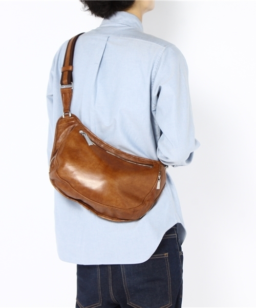 BRILLA per il gusto（ブリッラペルイルグースト）の「aniary / ウォレットショルダー (01-07001)　（トートバッグ・メンズ・ナチュラル/ブラック/ブラウン/オレンジ/ネイビー・ONE SIZE）」の6枚目の写真