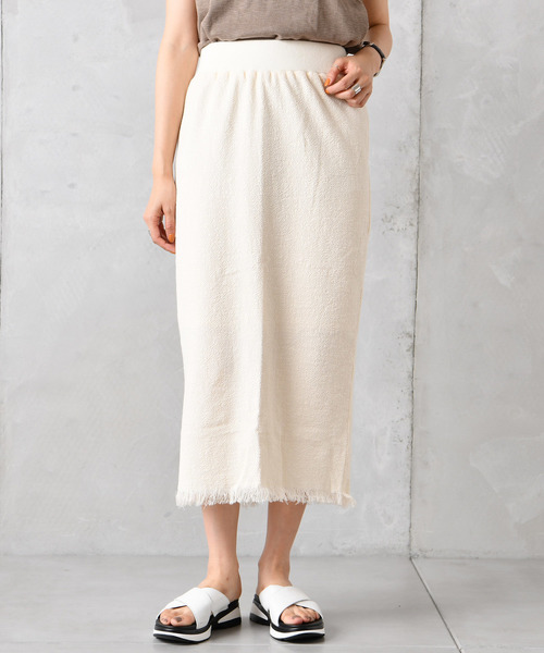 DouDou（ドゥドゥ）の「メキシカンタイトスカート（スカート・レディース・ブラック/オフホワイト/アイボリー・FREE）」の15枚目の写真