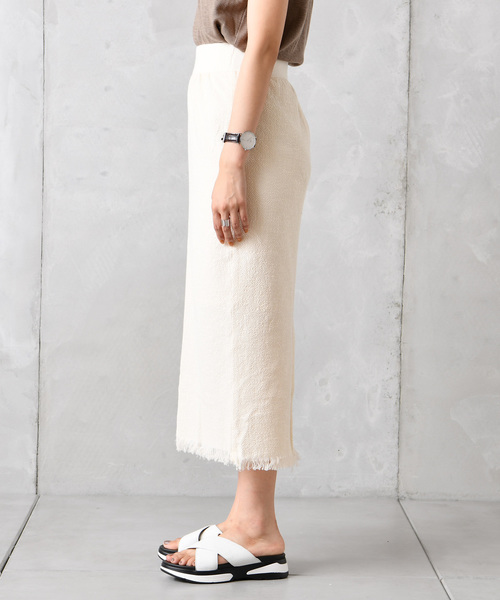 DouDou（ドゥドゥ）の「メキシカンタイトスカート（スカート・レディース・ブラック/オフホワイト/アイボリー・FREE）」の16枚目の写真