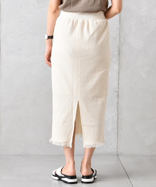 DouDou（ドゥドゥ）の「メキシカンタイトスカート（スカート・レディース・ブラック/オフホワイト/アイボリー・FREE）」の17枚目の写真