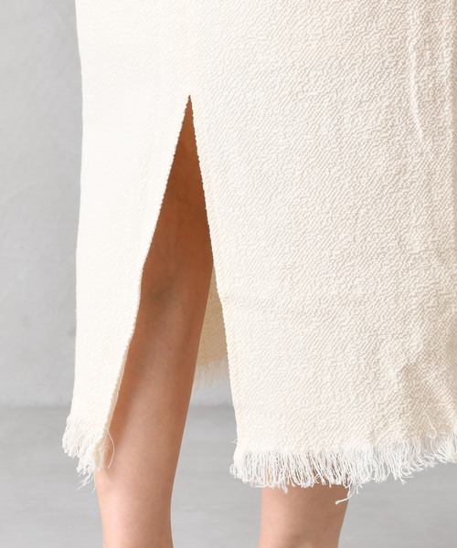 DouDou（ドゥドゥ）の「メキシカンタイトスカート（スカート・レディース・ブラック/オフホワイト/アイボリー・FREE）」の18枚目の写真