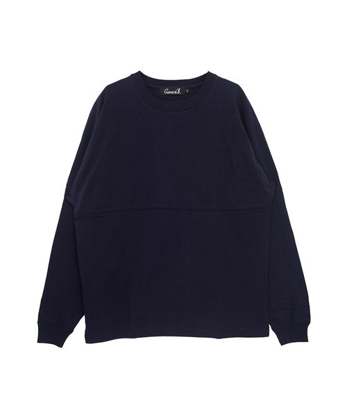 SILVER BULLET(シルバーバレット)の「『CavariA/キャバリア』ビッグシルエットUSAコットンドロップショルダークルーネック長袖Tシャツ(スウェット・メンズ・ホワイト/ブラック/ベージュ/ネイビー/レッド/ライトベージュ・M/L)」の22枚目の写真