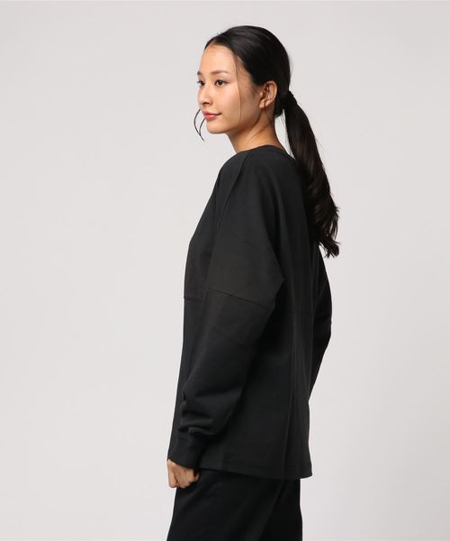SILVER BULLET(シルバーバレット)の「『CavariA/キャバリア』ビッグシルエットUSAコットンドロップショルダークルーネック長袖Tシャツ(スウェット・メンズ・ホワイト/ブラック/ベージュ/ネイビー/レッド/ライトベージュ・M/L)」の13枚目の写真