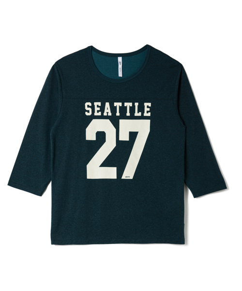 glamb(グラム)の「SEATTLE CS(Tシャツ/カットソー・メンズ・ブラック/ネイビー/マスタード/バーガンディー・1/2/3/4)」の5枚目の写真