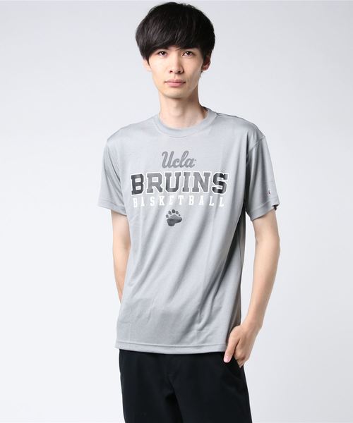 Champion(チャンピオン)の「【Champion/チャンピオン】メンズ DRYSAVER UCLA プラクティスTシャツ(Tシャツ/カットソー・メンズ・ブラック系その他4/ブラック/グレー/ホワイト/ネイビー・LARGE/MEDIUM/X-LARGE/SMALL)」の4枚目の写真