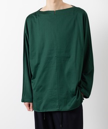 ato | 60/2 T-CLOTH SLIT BOAT NECK T-SHIRT(Tシャツ/カットソー)