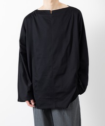 ato（アトウ）の「60/2 T-CLOTH SLIT BOAT NECK T-SHIRT（Tシャツ/カットソー）」