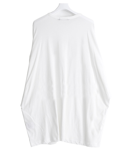 薄手ロングカットソー ビッグシルエット（Tシャツ/カットソー）｜minsobi（ミンソビ）