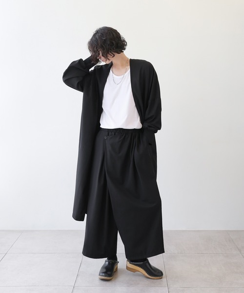 薄手ロングカットソー ビッグシルエット（Tシャツ/カットソー）｜minsobi（ミンソビ）