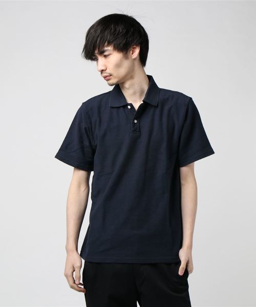Saturdays New York City ポロシャツ ブラック Saturdays NYC（サタデーズ ニューヨークシティ ）の「SATURDAYS NEW
