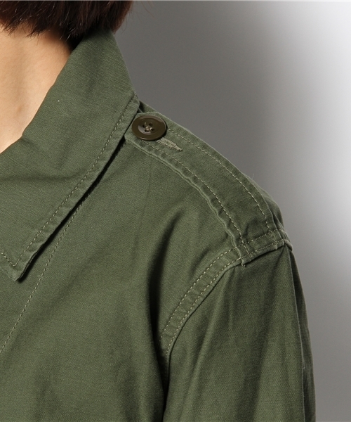 AMERICAN RAG CIE（アメリカンラグシー）の「ミリタリーブルゾン/AOP-L121-BL160 DGR（ミリタリージャケット・レディース・ダークグリーン・FREE）」の10枚目の写真