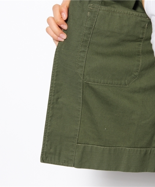 AMERICAN RAG CIE（アメリカンラグシー）の「ミリタリーブルゾン/AOP-L121-BL160 DGR（ミリタリージャケット・レディース・ダークグリーン・FREE）」の4枚目の写真