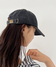 newhattan（ニューハッタン）の「【newhattan】ニューハッタン 無地 ストーン ウォッシュド ツイル ローキャップ 帽子/STONE WASHED TWILL CAP（キャップ）」