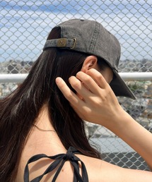 newhattan（ニューハッタン）の「【newhattan】ニューハッタン 無地 ストーン ウォッシュド ツイル ローキャップ 帽子/STONE WASHED TWILL CAP（キャップ）」