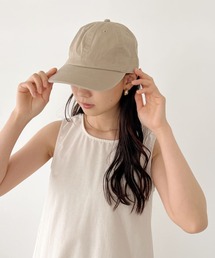newhattan（ニューハッタン）の「【newhattan】ニューハッタン 無地 ストーン ウォッシュド ツイル ローキャップ 帽子/STONE WASHED TWILL CAP（キャップ）」