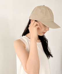 newhattan（ニューハッタン）の「【newhattan】ニューハッタン 無地 ストーン ウォッシュド ツイル ローキャップ 帽子/STONE WASHED TWILL CAP（キャップ）」