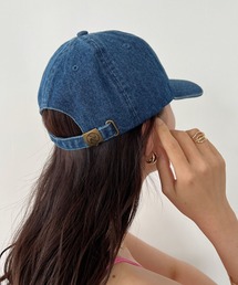 newhattan（ニューハッタン）の「【newhattan】ニューハッタン 無地 ストーン ウォッシュド ツイル ローキャップ 帽子/STONE WASHED TWILL CAP（キャップ）」